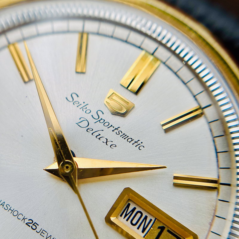 Seiko Seiko - Sportsmatic Deluxe 金耀 – Kin’yō – Golden Shine - No reserve price - 7619-7010 - Men - 1965 vintage watch - image 6