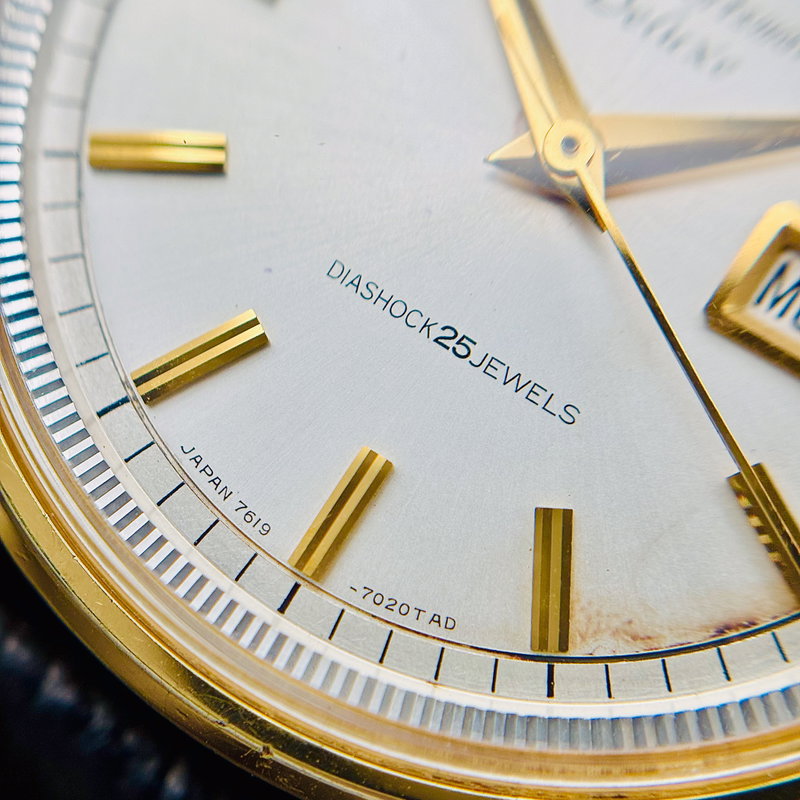 Seiko Seiko - Sportsmatic Deluxe 金耀 – Kin’yō – Golden Shine - No reserve price - 7619-7010 - Men - 1965 vintage watch - image 8