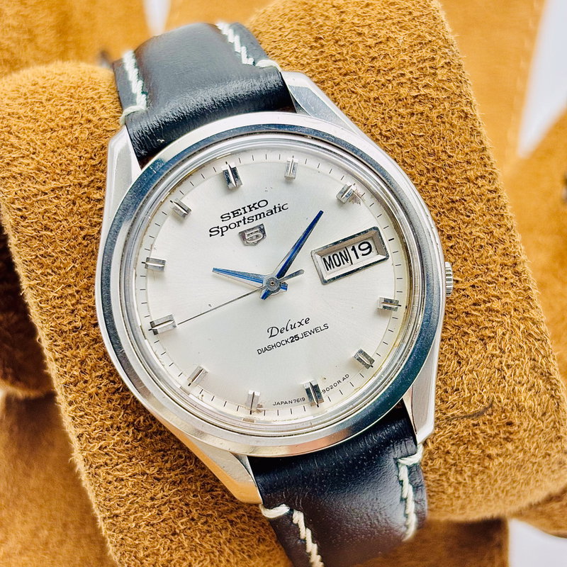 Seiko Seiko - Sportmatic Deluxe 幽晶 – Yūshō – Phantom Crystal - No reserve price - 7619-9010 - Men - 1966 vintage watch - image 2