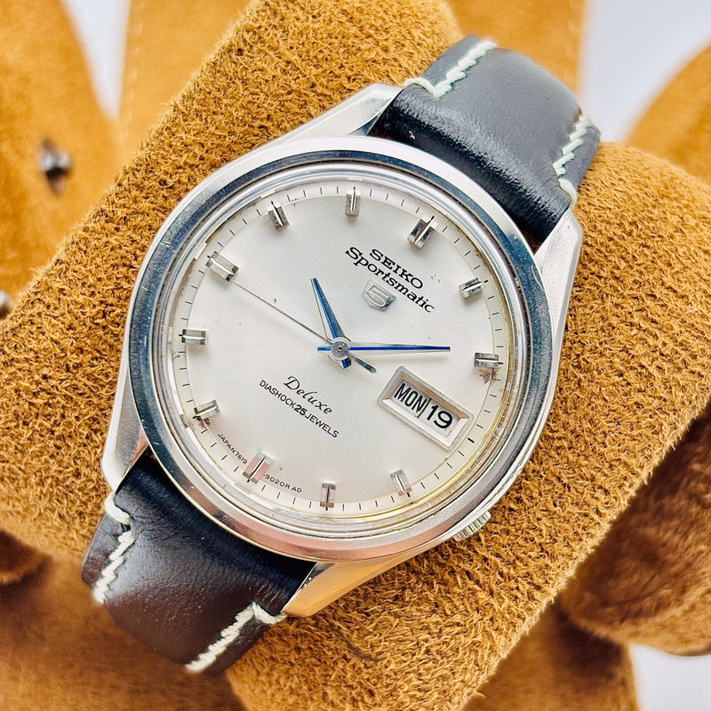 Seiko Seiko - Sportmatic Deluxe 幽晶 – Yūshō – Phantom Crystal - No reserve price - 7619-9010 - Men - 1966 vintage watch - image 3
