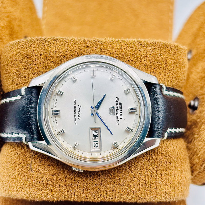 Seiko Seiko - Sportmatic Deluxe 幽晶 – Yūshō – Phantom Crystal - No reserve price - 7619-9010 - Men - 1966 vintage watch - image 4