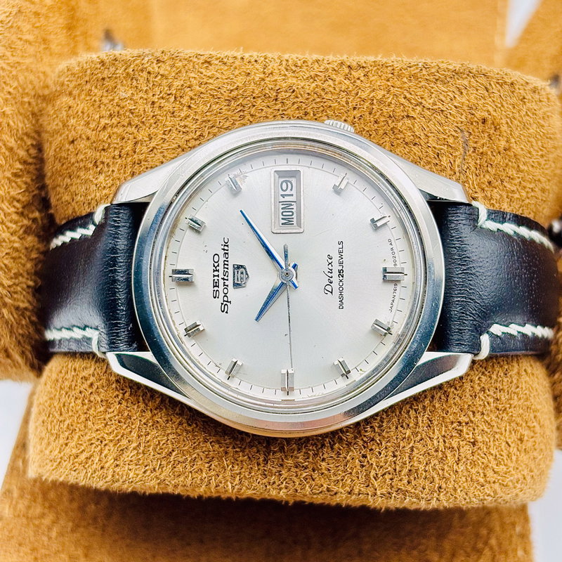 Seiko Seiko - Sportmatic Deluxe 幽晶 – Yūshō – Phantom Crystal - No reserve price - 7619-9010 - Men - 1966 vintage watch - image 5