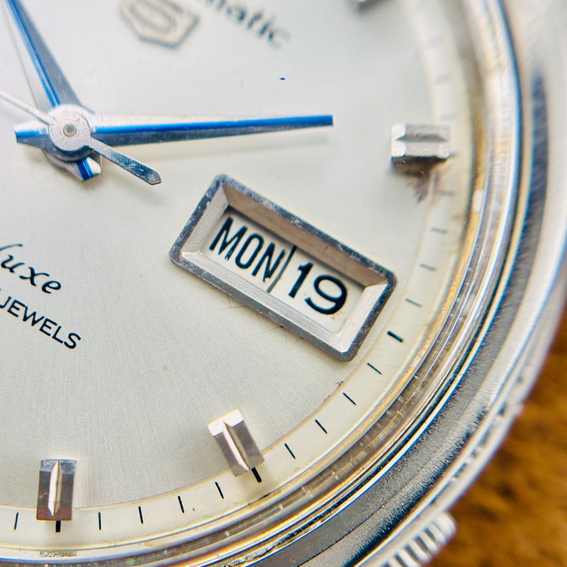 Seiko Seiko - Sportmatic Deluxe 幽晶 – Yūshō – Phantom Crystal - No reserve price - 7619-9010 - Men - 1966 vintage watch - image 7