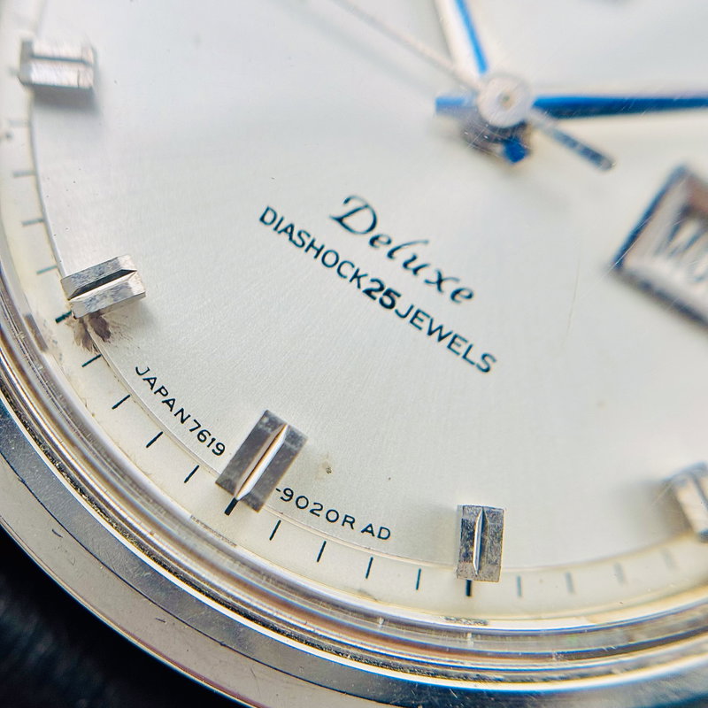 Seiko Seiko - Sportmatic Deluxe 幽晶 – Yūshō – Phantom Crystal - No reserve price - 7619-9010 - Men - 1966 vintage watch - image 8