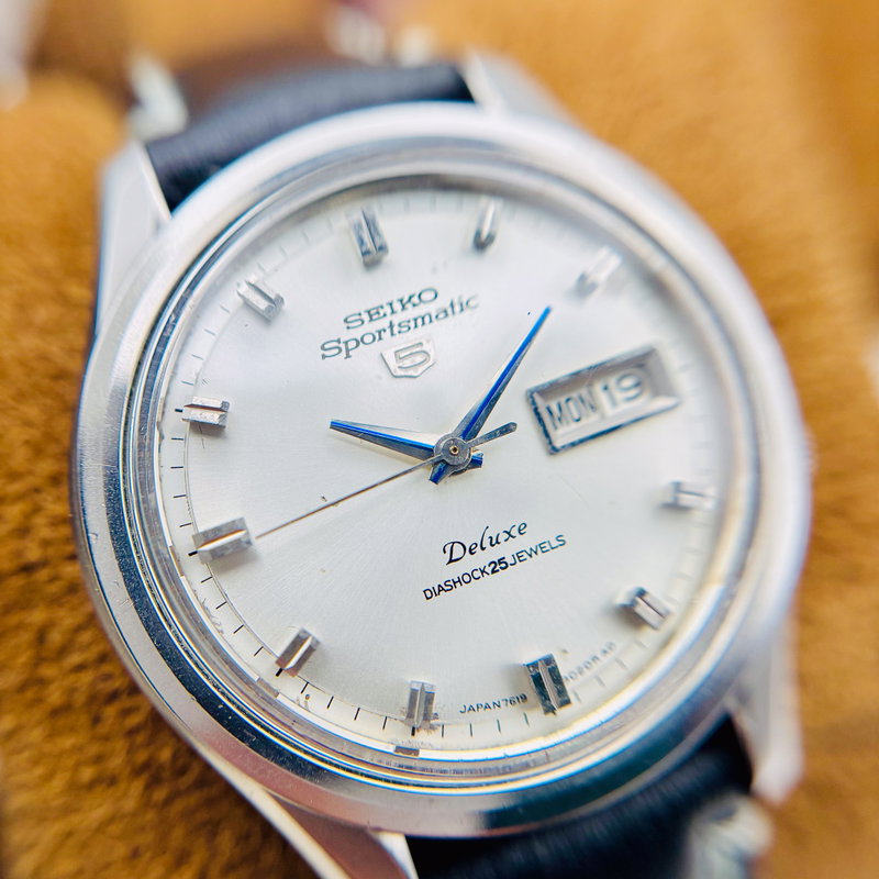 Seiko Seiko - Sportmatic Deluxe 幽晶 – Yūshō – Phantom Crystal - No reserve price - 7619-9010 - Men - 1966 vintage watch - image 11