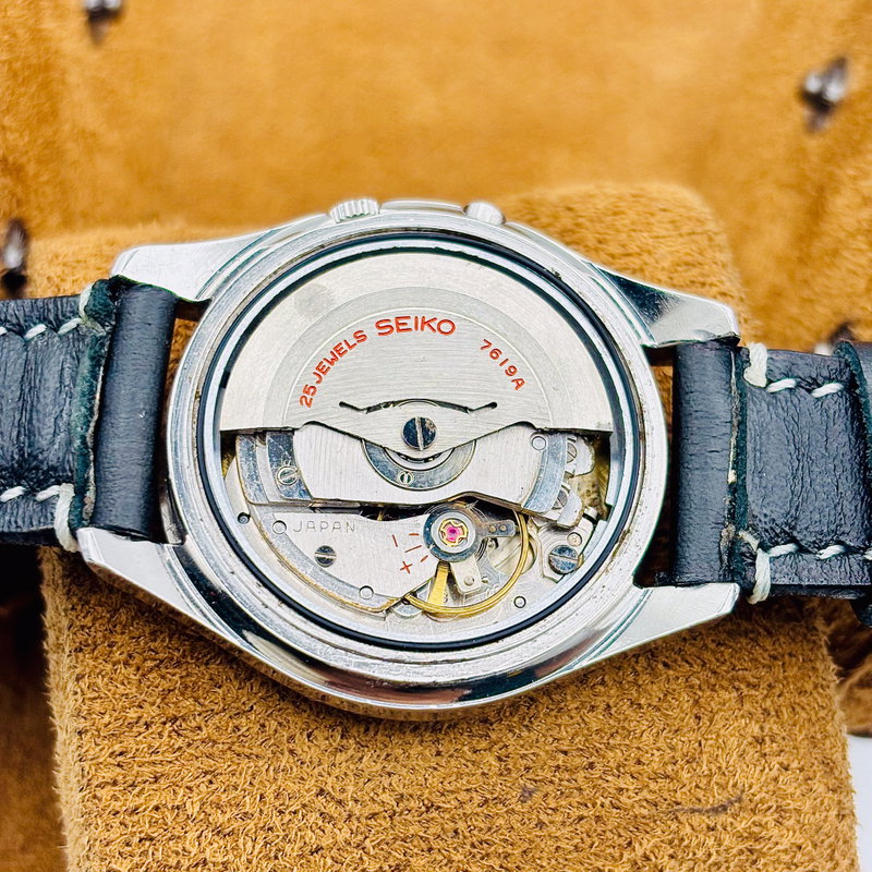Seiko Seiko - Sportmatic Deluxe 幽晶 – Yūshō – Phantom Crystal - No reserve price - 7619-9010 - Men - 1966 vintage watch - image 17