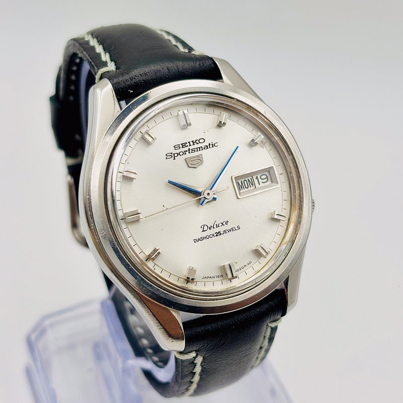 Seiko Seiko - Sportmatic Deluxe 幽晶 – Yūshō – Phantom Crystal - No reserve price - 7619-9010 - Men - 1966 vintage watch - image 29
