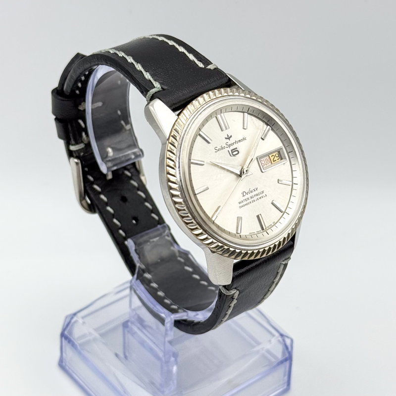Seiko Seiko - Sportsmatic 5 Deluxe - No reserve price - 7606-7971 - Men - 1964 vintage watch - image 4