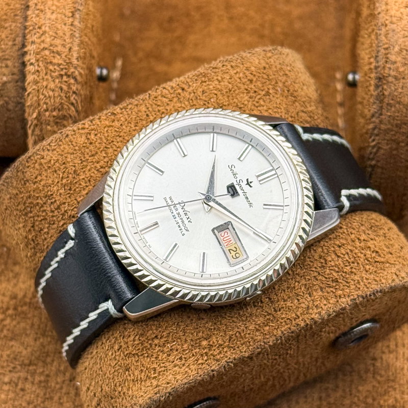 Seiko Seiko - Sportsmatic 5 Deluxe - No reserve price - 7606-7971 - Men - 1964 vintage watch - image 16