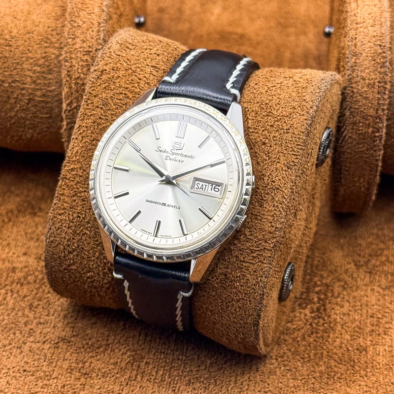 Seiko Seiko - Sportmatic Deluxe 榮環 – Eikan – Circle of Honor - No reserve price - 7619-7050 - Men - 1965 vintage watch - image 11
