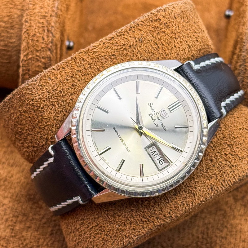 Seiko Seiko - Sportmatic Deluxe 榮環 – Eikan – Circle of Honor - No reserve price - 7619-7050 - Men - 1965 vintage watch - image 15