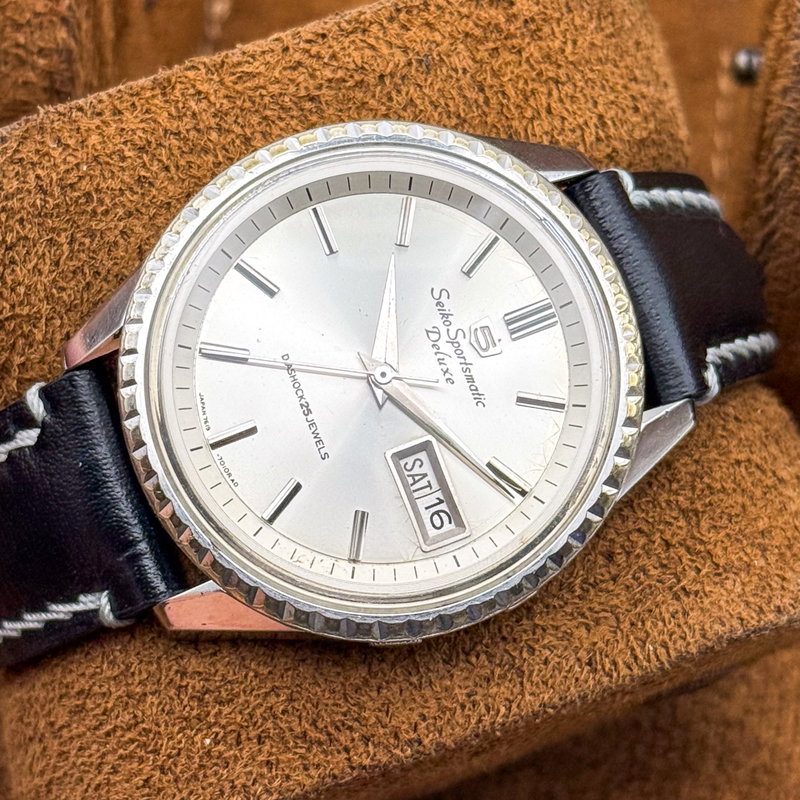 Seiko Seiko - Sportmatic Deluxe 榮環 – Eikan – Circle of Honor - No reserve price - 7619-7050 - Men - 1965 vintage watch - image 16