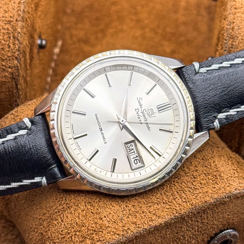Seiko Seiko - Sportmatic Deluxe 榮環 – Eikan – Circle of Honor - No reserve price - 7619-7050 - Men - 1965 vintage watch - image 17