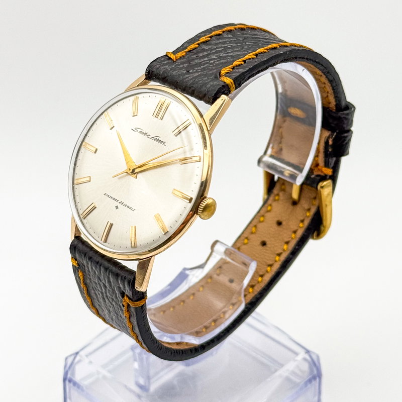 Seiko Seiko - Liner "14K GOLD-FILLED" - No reserve price - J15001E - Men - 1962 vintage watch - image 3