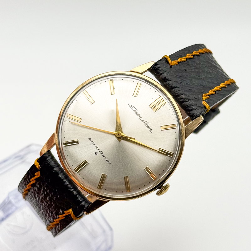 Seiko Seiko - Liner "14K GOLD-FILLED" - No reserve price - J15001E - Men - 1962 vintage watch - image 10