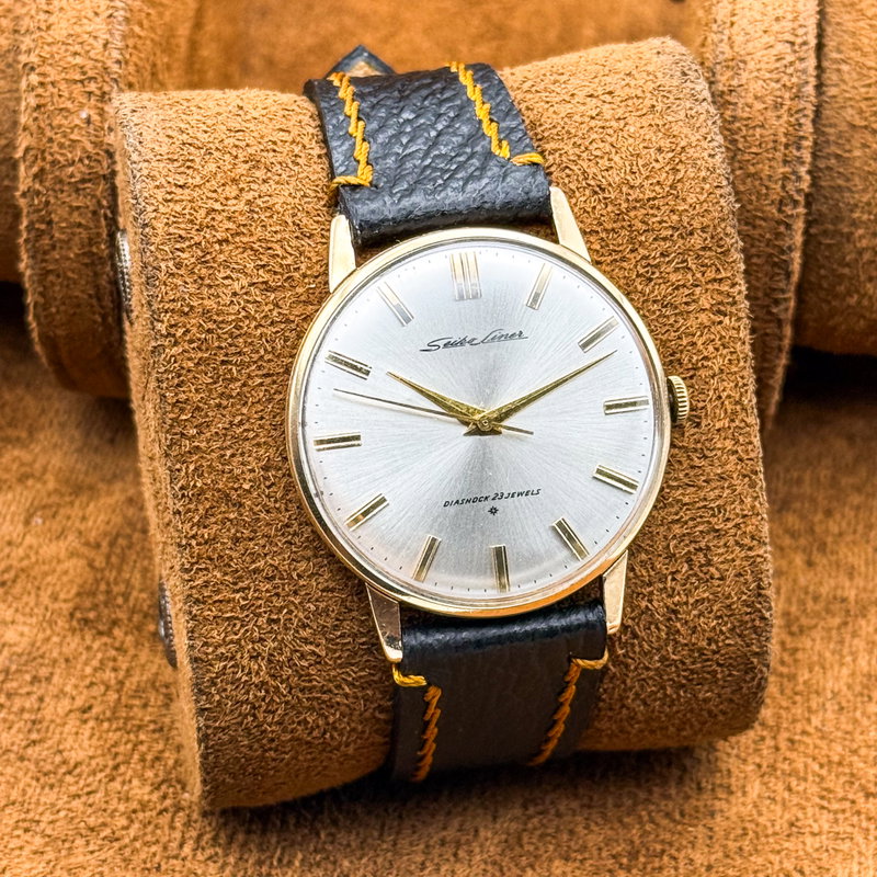 Seiko Seiko - Liner "14K GOLD-FILLED" - No reserve price - J15001E - Men - 1962 vintage watch - image 12