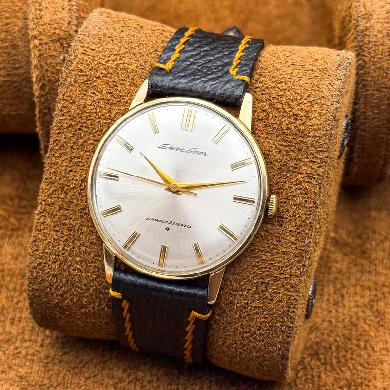Seiko Seiko - Liner "14K GOLD-FILLED" - No reserve price - J15001E - Men - 1962 vintage watch - image 17