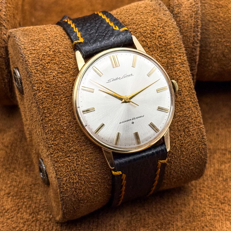 Seiko Seiko - Liner "14K GOLD-FILLED" - No reserve price - J15001E - Men - 1962 vintage watch - image 18