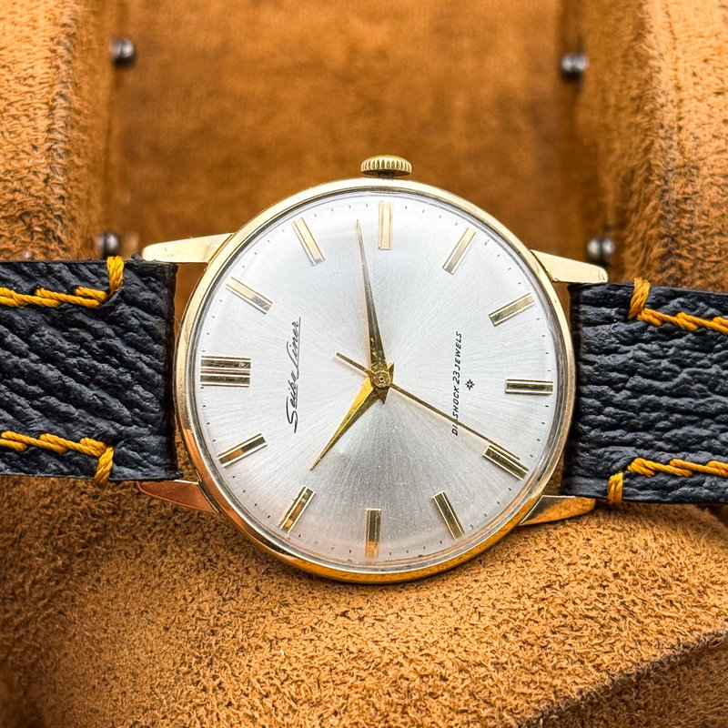 Seiko Seiko - Liner "14K GOLD-FILLED" - No reserve price - J15001E - Men - 1962 vintage watch - image 22
