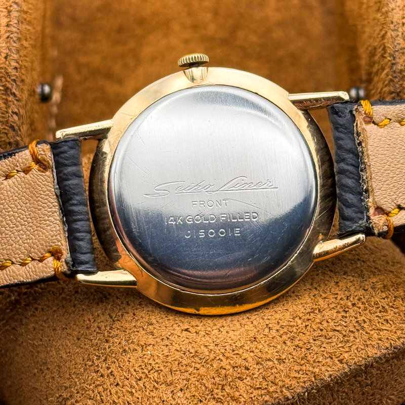 Seiko Seiko - Liner "14K GOLD-FILLED" - No reserve price - J15001E - Men - 1962 vintage watch - image 23