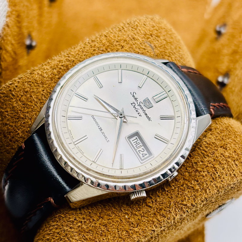 Seiko Seiko - Sportmatic Deluxe - No reserve price - 7619-7050 - Men - 1965 vintage watch - image 4