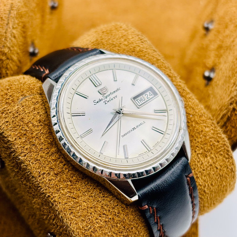Seiko Seiko - Sportmatic Deluxe - No reserve price - 7619-7050 - Men - 1965 vintage watch - image 5