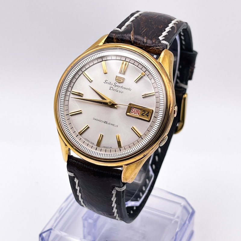 Seiko Seiko - Sportmatic Deluxe 金月 (Kintsuki) – Golden Moon - No reserve price - 7619-7010 - Men - 1965 vintage watch - image 1