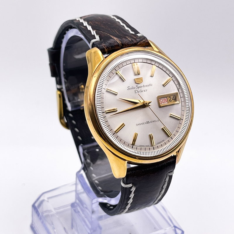 Seiko Seiko - Sportmatic Deluxe 金月 (Kintsuki) – Golden Moon - No reserve price - 7619-7010 - Men - 1965 vintage watch - image 3