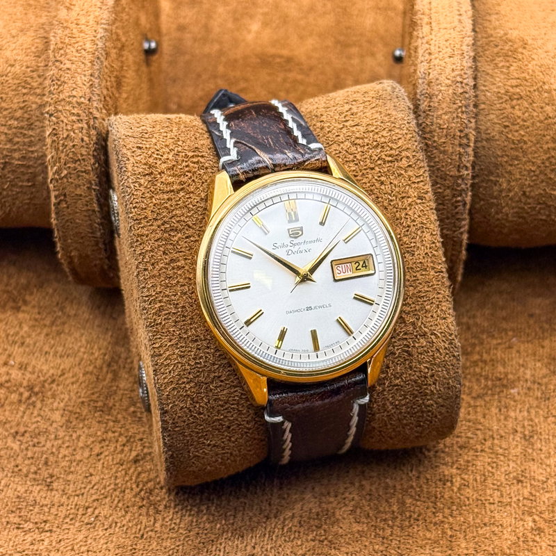 Seiko Seiko - Sportmatic Deluxe 金月 (Kintsuki) – Golden Moon - No reserve price - 7619-7010 - Men - 1965 vintage watch - image 10