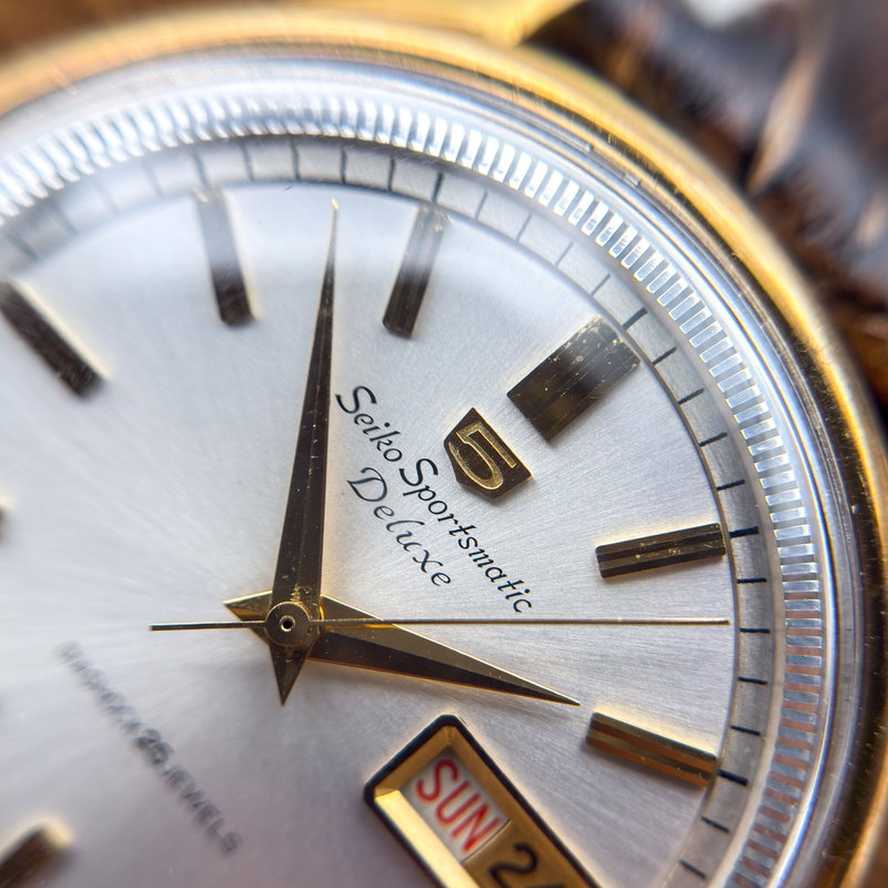 Seiko Seiko - Sportmatic Deluxe 金月 (Kintsuki) – Golden Moon - No reserve price - 7619-7010 - Men - 1965 vintage watch - image 17