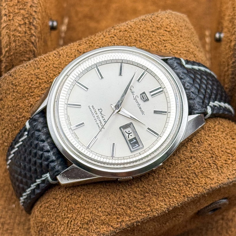 Seiko Seiko - Sportsmatic Deluxe - No reserve price - 7606-7000 - Men - 1965 vintage watch - image 15