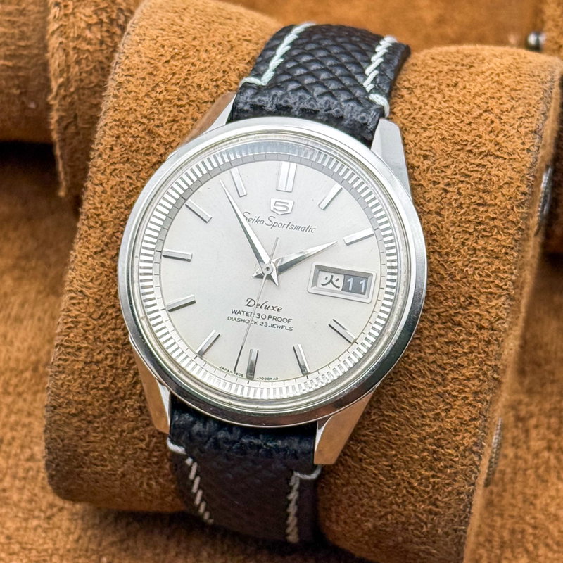 Seiko Seiko - Sportsmatic Deluxe - No reserve price - 7606-7000 - Men - 1965 vintage watch - image 16