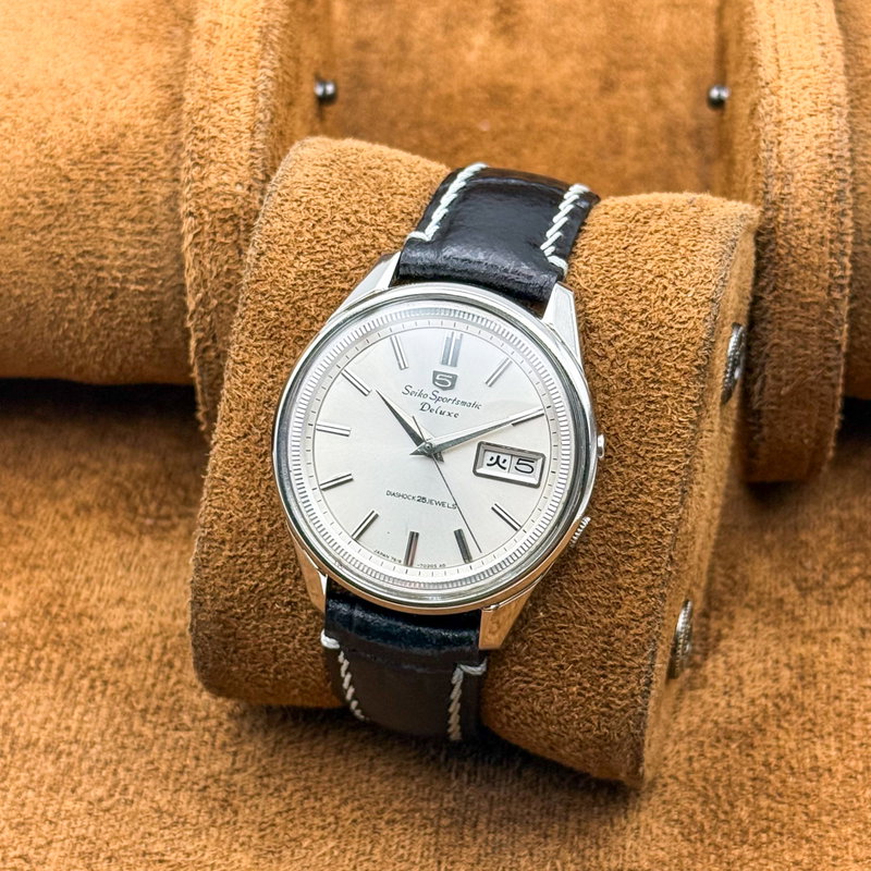 Seiko Seiko - Sportmatic Deluxe - No reserve price - 7619-7010 - Men - 1965 vintage watch - image 12