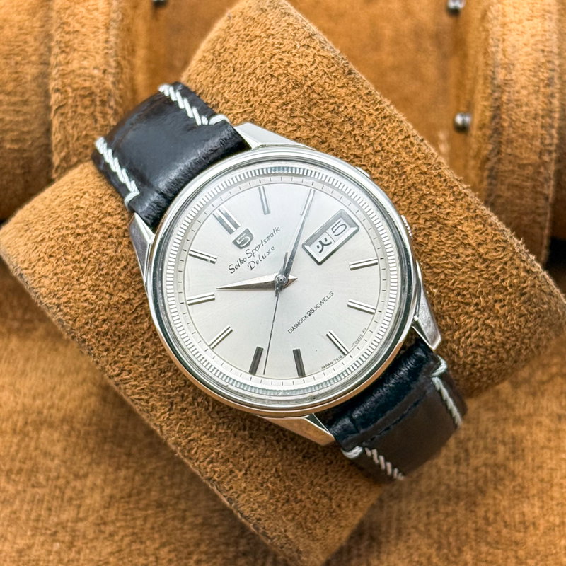 Seiko Seiko - Sportmatic Deluxe - No reserve price - 7619-7010 - Men - 1965 vintage watch - image 14