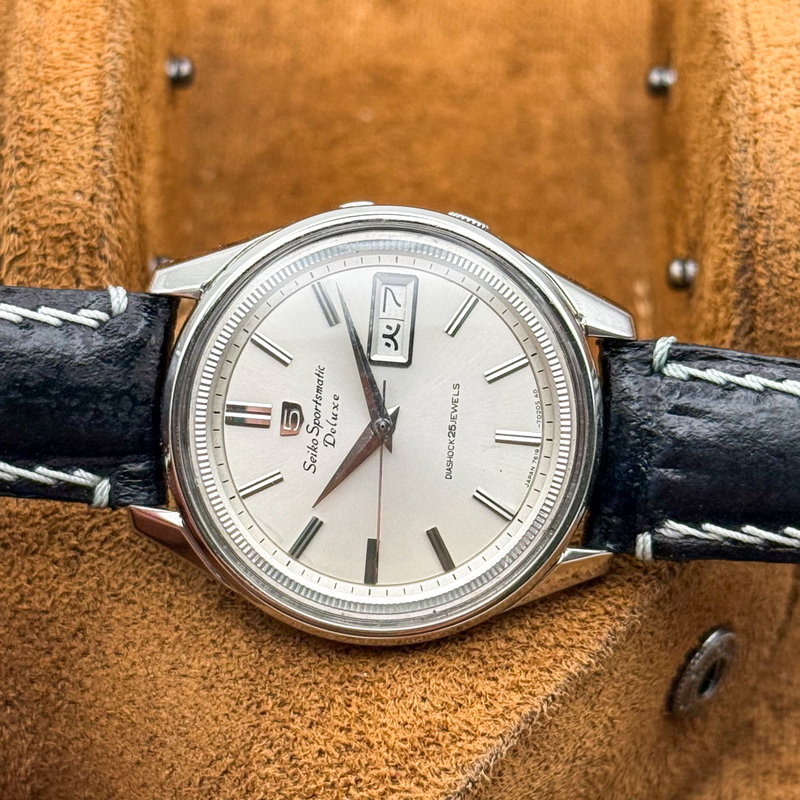Seiko Seiko - Sportmatic Deluxe - No reserve price - 7619-7010 - Men - 1965 vintage watch - image 23