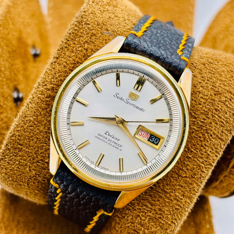 Seiko Seiko - Sportmatic Deluxe - No reserve price - 7606-7000 - Men - 1965 vintage watch - image 3