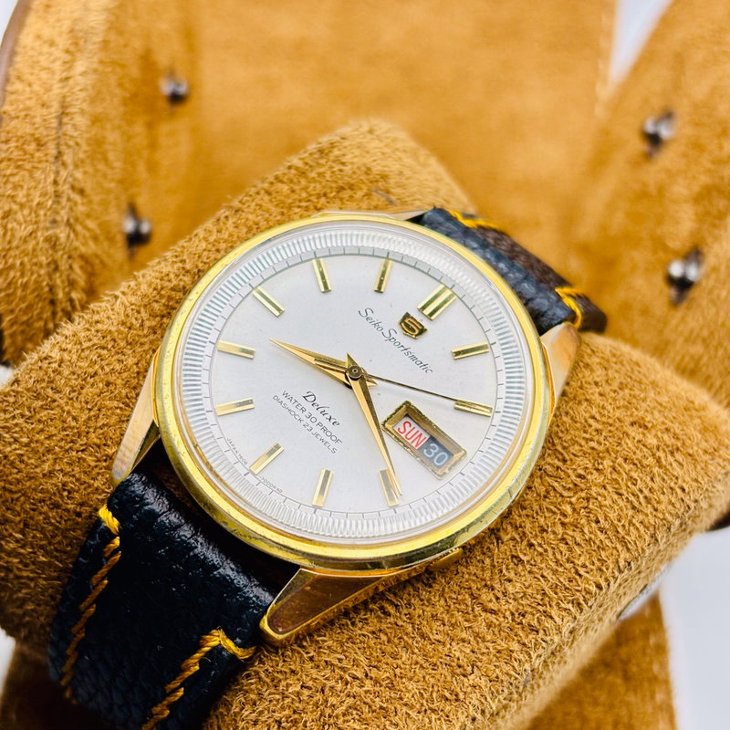 Seiko Seiko - Sportmatic Deluxe - No reserve price - 7606-7000 - Men - 1965 vintage watch - image 4