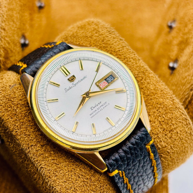 Seiko Seiko - Sportmatic Deluxe - No reserve price - 7606-7000 - Men - 1965 vintage watch - image 5
