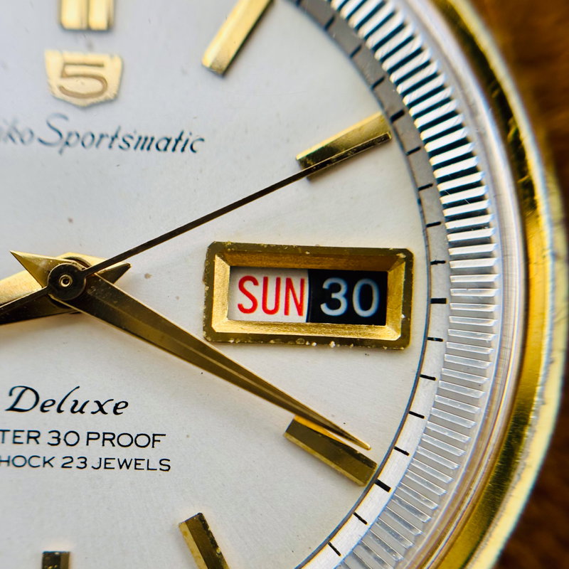 Seiko Seiko - Sportmatic Deluxe - No reserve price - 7606-7000 - Men - 1965 vintage watch - image 7