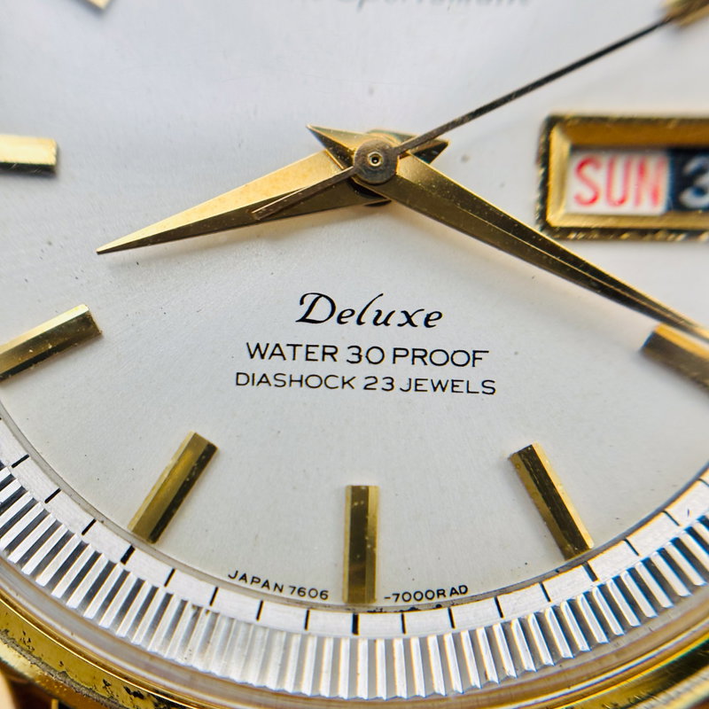 Seiko Seiko - Sportmatic Deluxe - No reserve price - 7606-7000 - Men - 1965 vintage watch - image 8