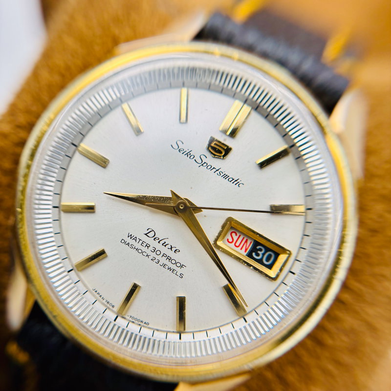 Seiko Seiko - Sportmatic Deluxe - No reserve price - 7606-7000 - Men - 1965 vintage watch - image 9
