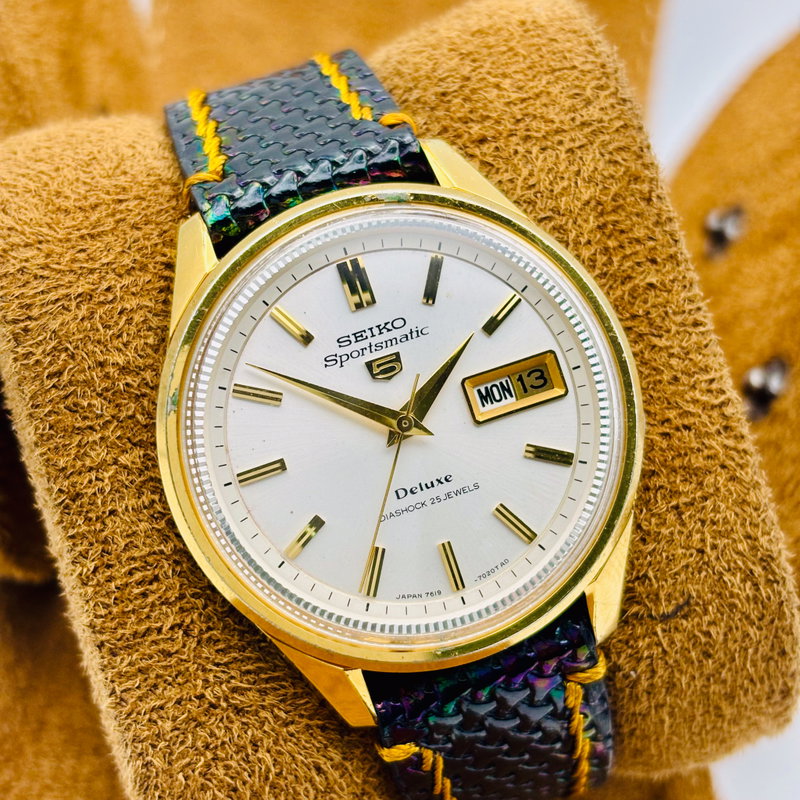 Seiko Seiko - Sportmatic Deluxe - No reserve price - 7619-7010 - Men - 1966 vintage watch - image 1