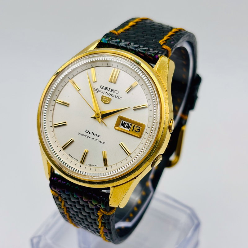 Seiko Seiko - Sportmatic Deluxe - No reserve price - 7619-7010 - Men - 1966 vintage watch - image 15