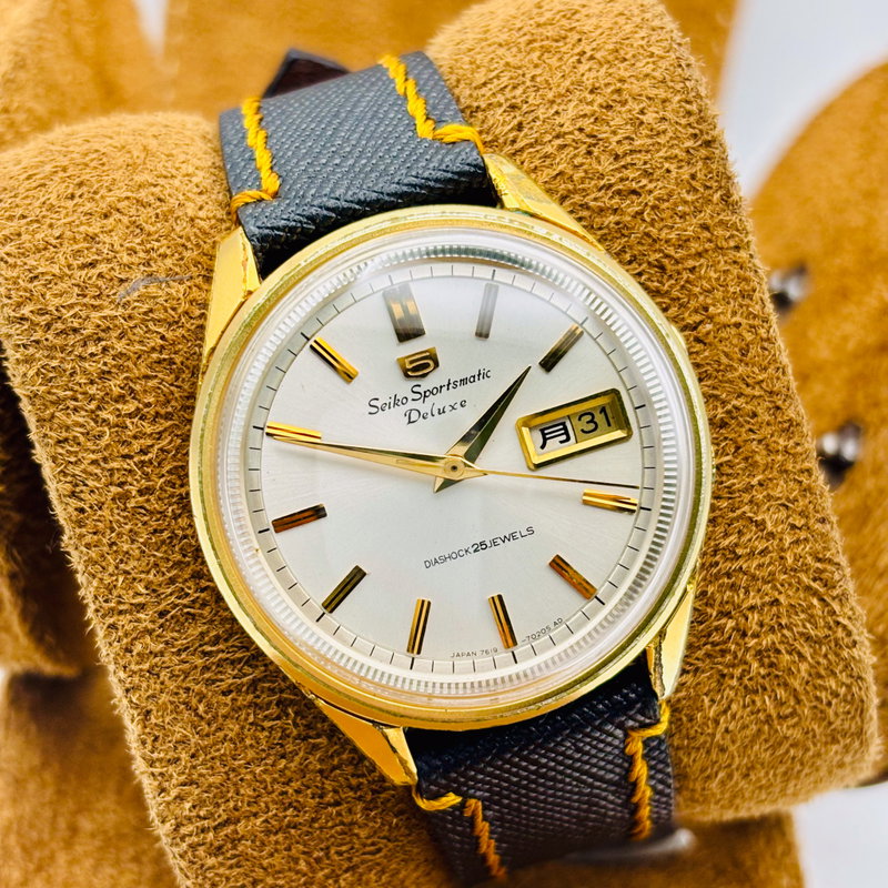 Seiko Seiko - Sportsmatic Deluxe - No reserve price - 7619-7010 - Men - 1965 vintage watch - image 1