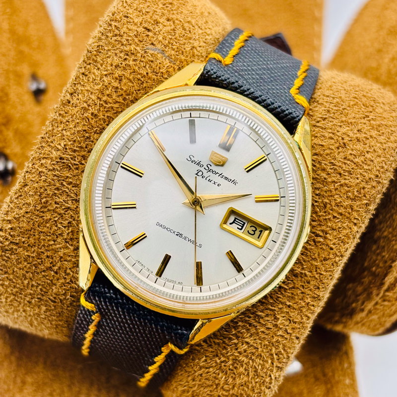 Seiko Seiko - Sportsmatic Deluxe - No reserve price - 7619-7010 - Men - 1965 vintage watch - image 3