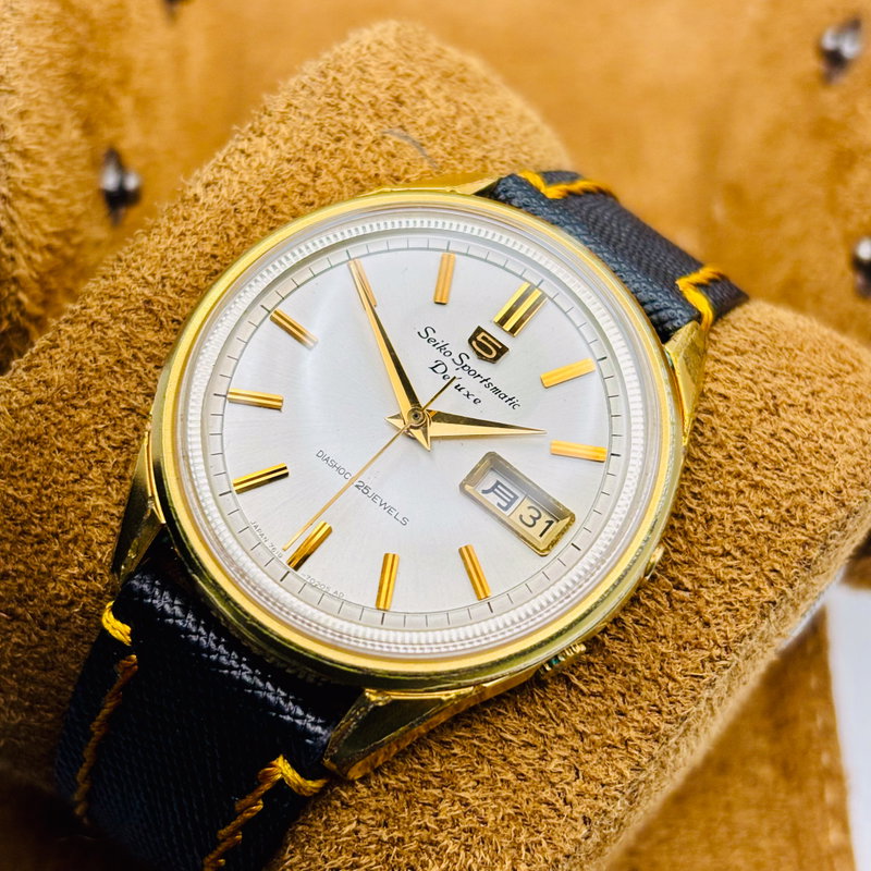Seiko Seiko - Sportsmatic Deluxe - No reserve price - 7619-7010 - Men - 1965 vintage watch - image 4