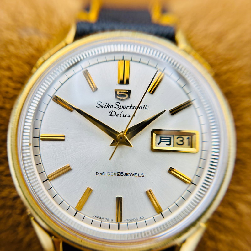 Seiko Seiko - Sportsmatic Deluxe - No reserve price - 7619-7010 - Men - 1965 vintage watch - image 10