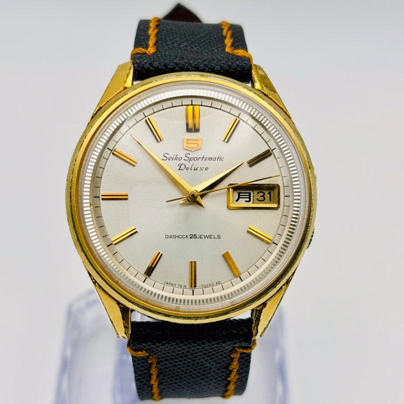 Seiko Seiko - Sportsmatic Deluxe - No reserve price - 7619-7010 - Men - 1965 vintage watch - image 19