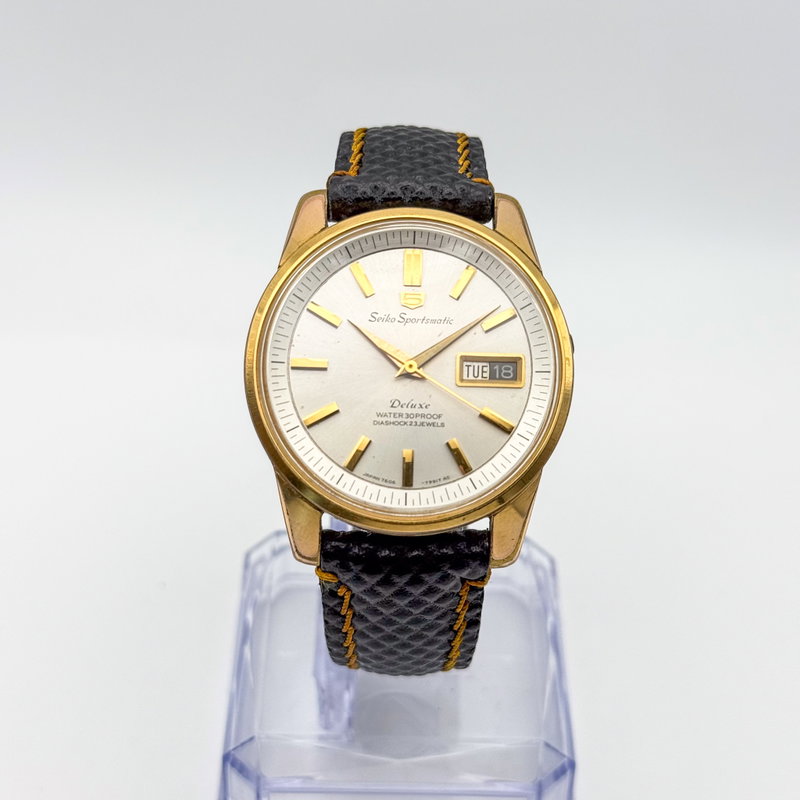 Seiko Seiko - Sportsmatic Deluxe - No reserve price - 7606-7992 - Men - 1965 vintage watch - image 4