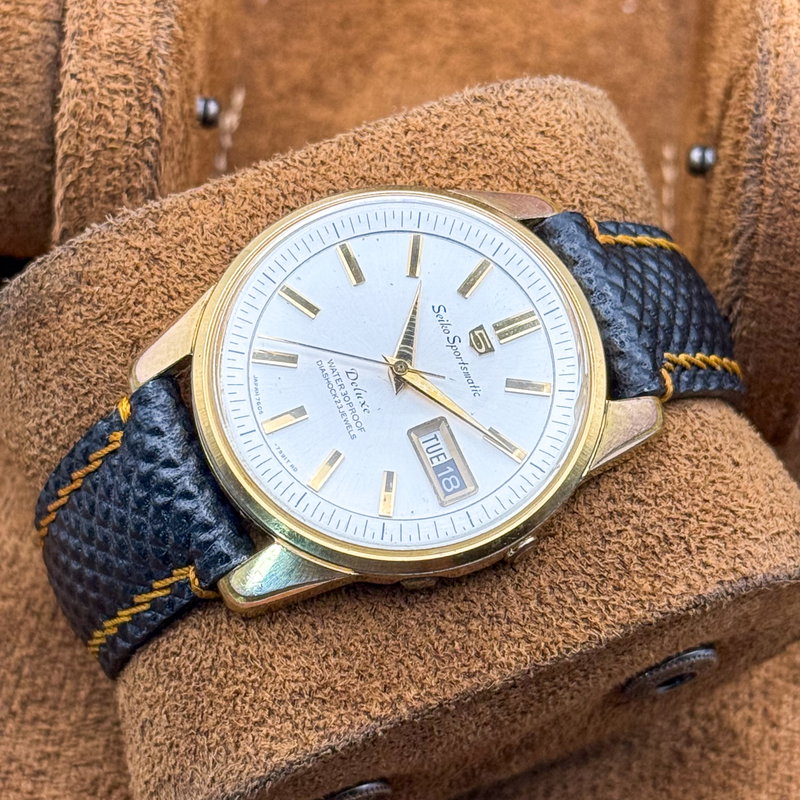 Seiko Seiko - Sportsmatic Deluxe - No reserve price - 7606-7992 - Men - 1965 vintage watch - image 14